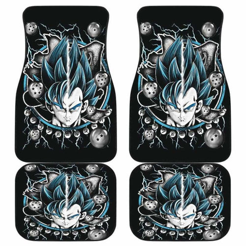 Goku Vegeta Dragon Ball Car Floor Mats Universal Fit 051912 - CarInspirations