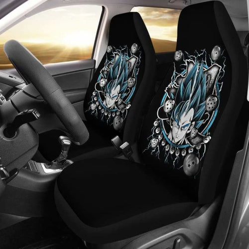 Goku Vegeta Dragon Ball Car Seat Covers Universal Fit 051312 - CarInspirations