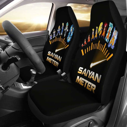 Goku Vegeta Meter Car Seat Covers Universal Fit - CarInspirations