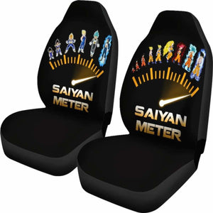 Goku Vegeta Meter Car Seat Covers Universal Fit - CarInspirations