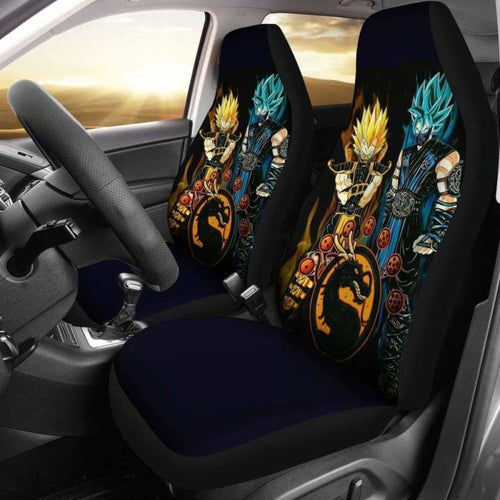 Goku Vegeta Mortal Kombat Car Seat Covers Universal Fit 051012 - CarInspirations