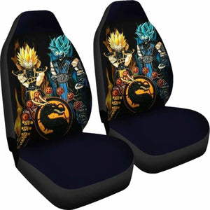 Goku Vegeta Mortal Kombat Car Seat Covers Universal Fit 051012 - CarInspirations