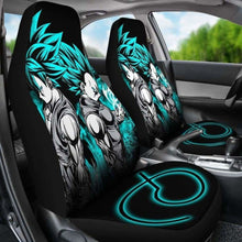 Load image into Gallery viewer, Goku Vegeta Super Saiyan Blue Car Seat Covers Universal Fit 051012 - CarInspirations