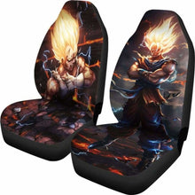 Load image into Gallery viewer, Goku Vegeta Super Saiyan Car Seat Covers Universal Fit 051012 - CarInspirations