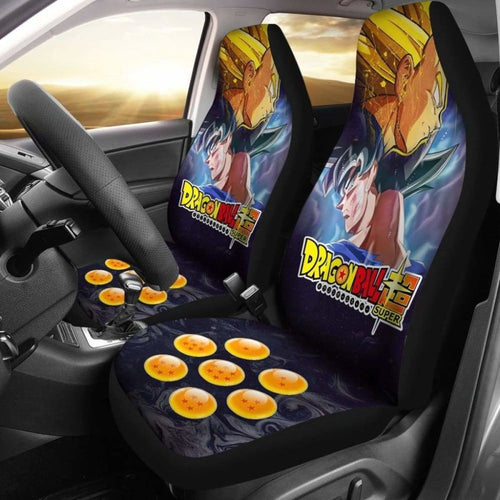 Goku Vegeta Super Saiyan Dragon Ball Anime Car Seat Covers Universal Fit 051012 - CarInspirations