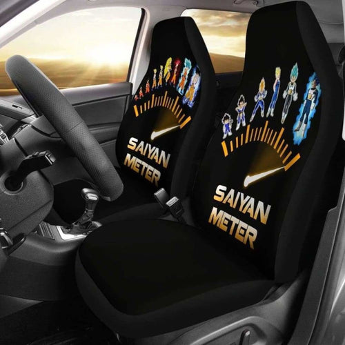 Goku Vegeta Super Saiyan Meter Car Seat Covers Universal Fit 051012 - CarInspirations
