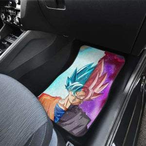 Goku Vs Black Goku Dragon Ball Car Floor Mats Universal Fit 051912 - CarInspirations