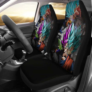 Goku Vs Black Goku Dragon Ball Car Seat Covers Universal Fit 051312 - CarInspirations