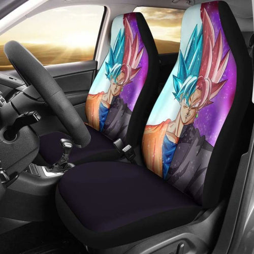 Goku Vs Black Goku Dragon Ball Car Seat Covers Universal Fit 051312 - CarInspirations