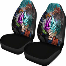 Load image into Gallery viewer, Goku Vs Black Goku Dragon Ball Car Seat Covers Universal Fit 051312 - CarInspirations