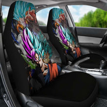 Load image into Gallery viewer, Goku Vs Black Goku Dragon Ball Car Seat Covers Universal Fit 051312 - CarInspirations