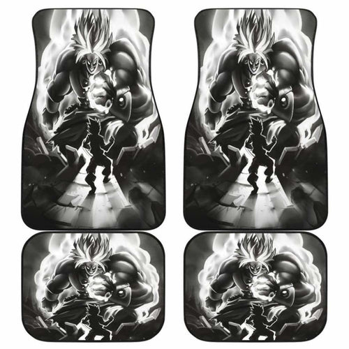 Goku Vs Broly Car Floor Mats Universal Fit - CarInspirations