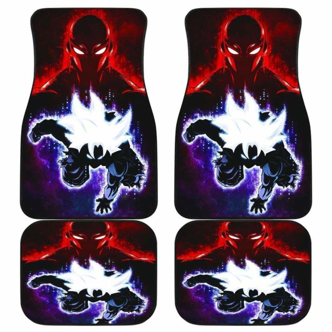 Goku Vs Jiren Dragon Ball Super Car Floor Mats Universal Fit - CarInspirations