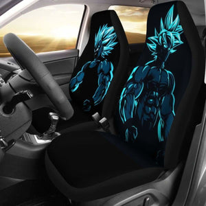 Goku Vs Vegeta Blue Seat Covers 101719 Universal Fit - CarInspirations