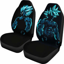 Load image into Gallery viewer, Goku Vs Vegeta Blue Seat Covers 101719 Universal Fit - CarInspirations