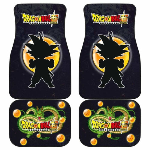 Goku Z Gt 5 Sticker Dragon Ball Car Floor Mats Universal Fit 051012 - CarInspirations