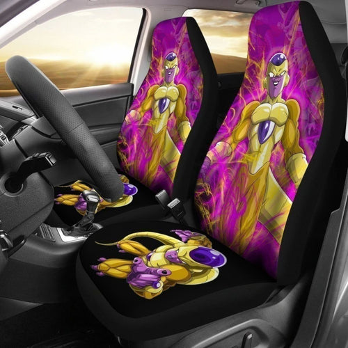 Golden Frieza Dragon Ball Car Seat Covers Universal Fit 194801 - CarInspirations