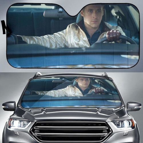 Gosling Drive 2011 Movies Auto Sun Shade Fan Gift Universal Fit 174503 - CarInspirations
