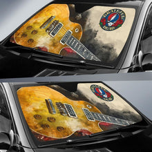 Load image into Gallery viewer, Grateful Dead Car Auto Sun Shade Guitar Rock Band Fan Universal Fit 174503 - CarInspirations