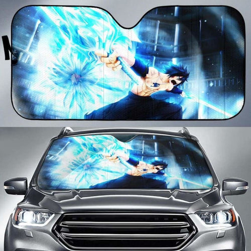 Gray Dragon Slayer Fairy Tail Anime Auto Sun Shades 918b Universal Fit - CarInspirations