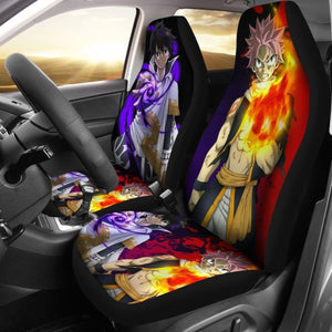 Gray & Natsu Fairy Tail Car Seat Covers Lt04 Universal Fit 225721 - CarInspirations