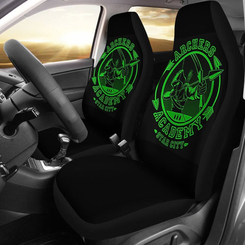 Green Arrow Car Seat Covers Amazing Gift Ideas Universal Fit 173905 - CarInspirations