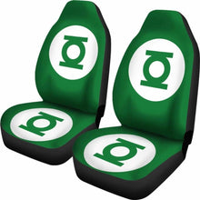 Load image into Gallery viewer, Green Lantern Car Seat Covers Universal Fit 051012 - CarInspirations