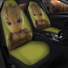 Load image into Gallery viewer, Groot Guardians Of The Galaxy Seat Covers Amazing Best Gift Ideas 2020 Universal Fit 090505 - CarInspirations