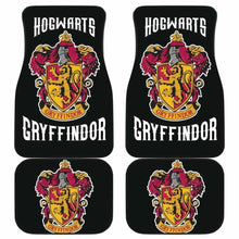 Load image into Gallery viewer, Gryffindor Car Floor Mats Harry Potter Fan Gift Universal Fit 051012 - CarInspirations