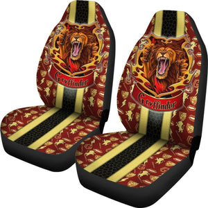 Gryffindor Harry Potter Car Seat Covers Movie Fan Gift Universal Fit 210212 - CarInspirations