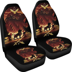Gryffindor Harry Potter Fan Gift Car Seat Cover Universal Fit 210212 - CarInspirations