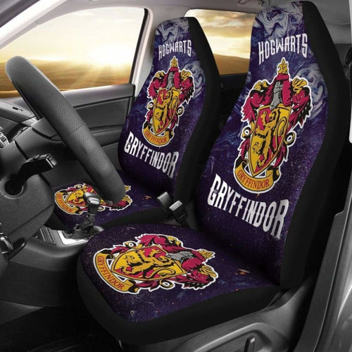 Gryffindor Harry Potter Movies Fan Gift Car Seat Covers Universal Fit 051012 - CarInspirations