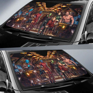 Guardians Of The Galaxy Car Auto Sun Shades Universal Fit 051312 - CarInspirations