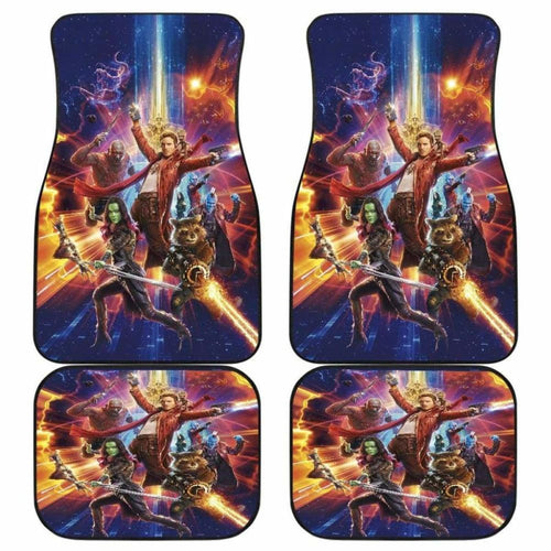 Guardians Of The Galaxy Car Floor Mats Universal Fit - CarInspirations