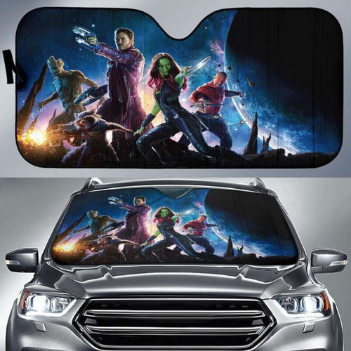 Guardians Of The Galaxy Car Sun Shades 918b Universal Fit - CarInspirations