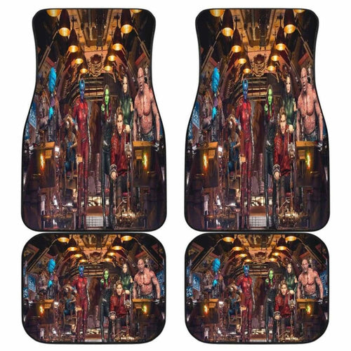 Guardians Of The Galaxy Funny Car Floor Mats Universal Fit - CarInspirations