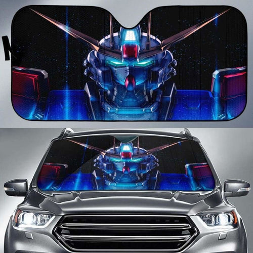 Gundam 3D Car Auto Sun Shades Universal Fit 051312 - CarInspirations
