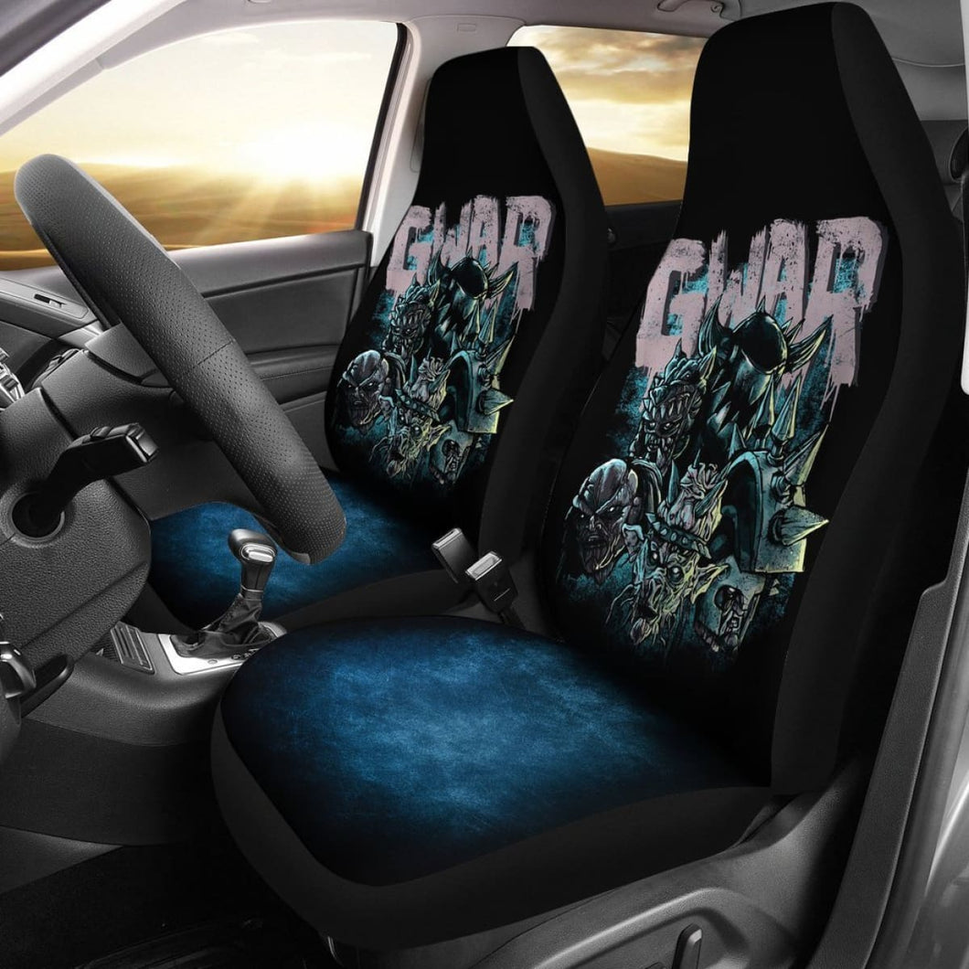 Gwar Car Seat Covers Heavy Metal Band Fan Gift Idea Universal Fit 194801 - CarInspirations