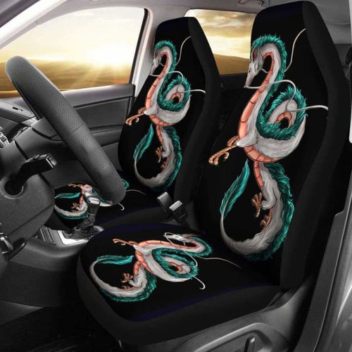 Haku Spirited Away Car Seat Covers Universal Fit 051012 - CarInspirations