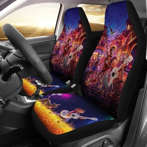 Happy Coco Car Seat Covers Fan Universal Fit 194801 - CarInspirations