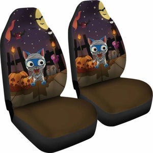 Happy Halloween Fairy Tail Car Seat Covers Universal Fit 051312 - CarInspirations