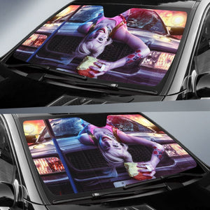 Harley Queen 2020 Car Sun Shade amazing best gift ideas 2020 Universal Fit 174503 - CarInspirations