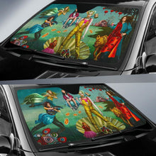 Load image into Gallery viewer, Harley Quinn Black Canary Huntress Cassandra Sunshade Universal Fit 225311 - CarInspirations