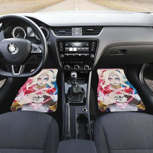Harley Quinn Car Floor Mats Suicide Squad Movie Fan Gift Universal Fit 051012 - CarInspirations