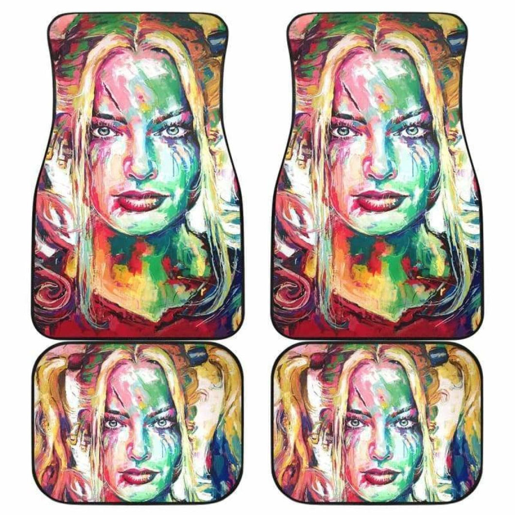 Harley Quinn Car Floor Mats Universal Fit 051912 - CarInspirations