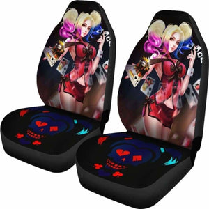 Harley Quinn Car Seat Covers 1 Universal Fit 051012 - CarInspirations