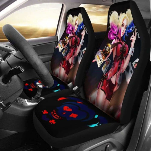 Harley Quinn Car Seat Covers 1 Universal Fit 051012 - CarInspirations
