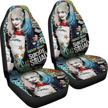 Load image into Gallery viewer, Harley Quinn Car Seat Covers Suicide Squad Movie H031020 Universal Fit 225311 - CarInspirations