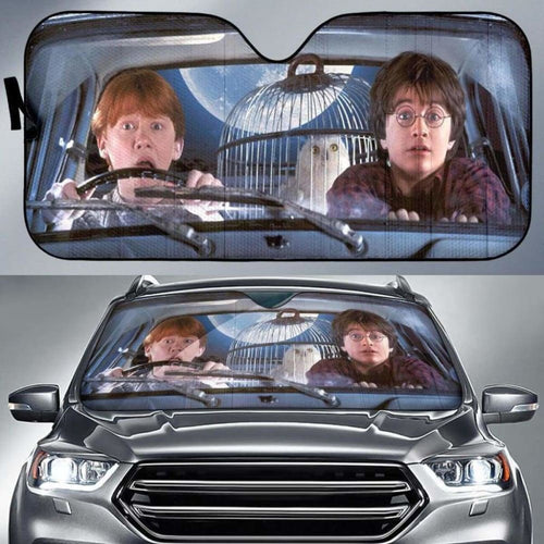 Harry Potter And Ron Auto Sun Shades 918b Universal Fit - CarInspirations