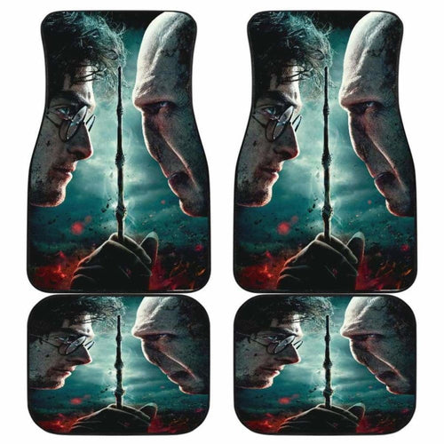 Harry Potter And The Deathly Hallows Car Floor Mats Universal Fit - CarInspirations